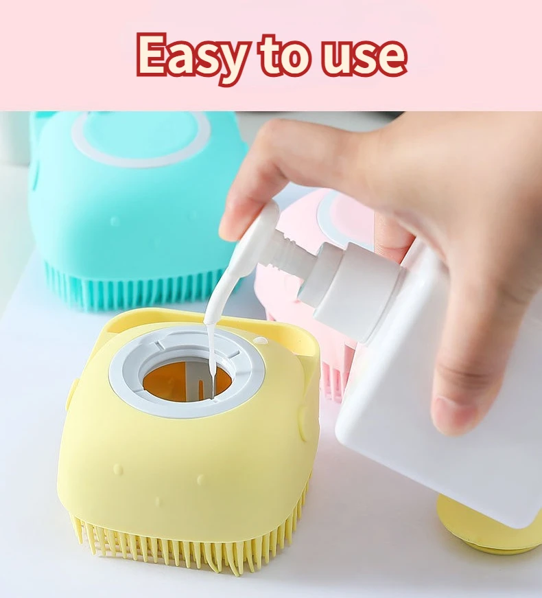 Offrez un moment de détente à votre animal – Gants de massage et de bain doux en silicone, idéals pour chiens et chats – Image 12