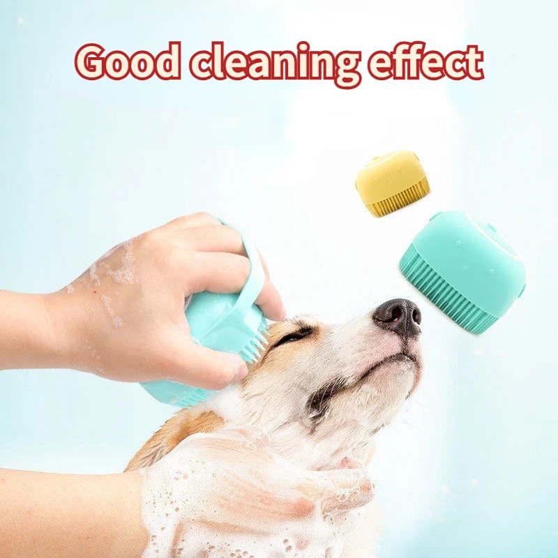 Offrez un moment de détente à votre animal – Gants de massage et de bain doux en silicone, idéals pour chiens et chats – Image 3