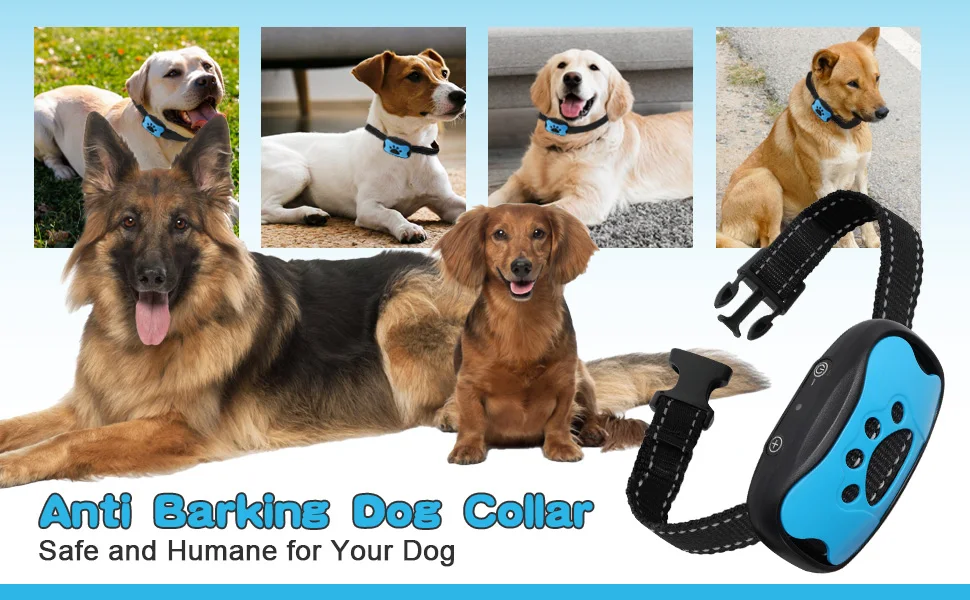 Dites adieu aux aboiements excessifs – Collier ultrasonique rechargeable, doux et efficace pour tous les chiens – Image 9
