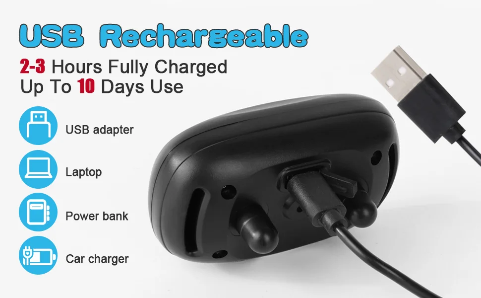 Dites adieu aux aboiements excessifs – Collier ultrasonique rechargeable, doux et efficace pour tous les chiens – Image 13